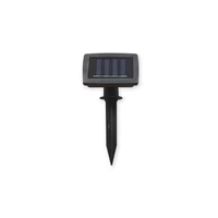 Kép 6/6 - MasterLED Napelemes csepp alakú girland 20 led 4 85 m