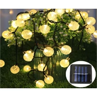 Kép 2/7 - MasterLED Napelemes gömb alakú girland 20 led 4 85 m