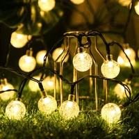 Kép 6/7 - MasterLED Napelemes gömb alakú girland 20 led 4 85 m