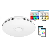 Kép 2/2 - MasterLED Nevada 72 W-os 50 cm fehér LED távirányítós mennyezeti lámpa