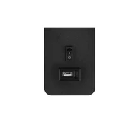 Kép 5/5 - MasterLED Piero G9-es foglalatú + LED-es fekete-arany fali lámpa USB csatlakozóval egy kapcsolóval