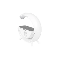 Kép 5/7 - MasterLED QI 5W-os RGB újratölthető asztali lámpa beépített vezeték nélküli telefontöltővel és hangszóróval