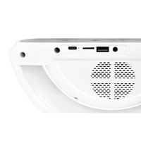 Kép 6/7 - MasterLED QI 5W-os RGB újratölthető asztali lámpa beépített vezeték nélküli telefontöltővel és hangszóróval