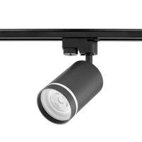 Kép 6/10 - MasterLED Ring sínre szerelhető lámpa GU10-es foglalattal matt fekete