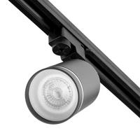 Kép 7/10 - MasterLED Ring sínre szerelhető lámpa GU10-es foglalattal matt fekete