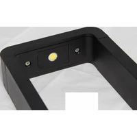 Kép 1/10 - MasterLED Rio Kerti 50 cm-es fekete 7 W-os állólámpa