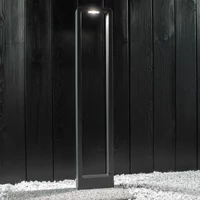 Kép 9/10 - MasterLED Rio Kerti 60 cm-es fekete 7 W-os állólámpa