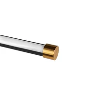 Kép 7/7 - MasterLED Santo 12W 4000K 60 cm-es fekete/arany tükör feletti lámpa IP44-es védettségű