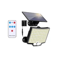 Kép 1/2 - MasterLED Solar LED 10W-os lámpa mozgásérzékelővel és alkonykapcsolóval
