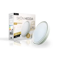 Kép 3/3 - Skön Hedda 24 W-os ø400 mm kerek natúr fehér fehér színű mennyezeti lámpa IP20-as védettségű