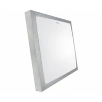 Kép 1/4 - Strühm Alex 12 W-os 250x250 mm négyzet alakú natúr fehér mennyezeti lámpa IP44-es védettségű