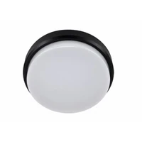 Kép 1/2 - Strühm Aron 12 W-os ø175 mm kerek natúr fehér fekete mennyezeti lámpa IP65-ös védettségű