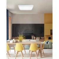 Kép 5/5 - Strühm Blanka 20 W-os 300x300 mm négyzet alakú natúr fehér mennyezeti lámpa