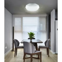 Kép 4/4 - Strühm Diana 16 W-os ø350 mm sokszög alakú natúr fehér mennyezeti lámpa IP44-es védettségű