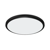 Kép 1/2 - Strühm Planar 24 W-os ø315 mm kerek fekete mennyezeti lámpa IP54-es védettségű
