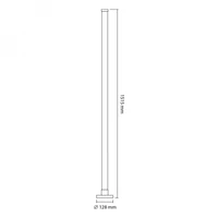 Kép 9/9 - Videx 10W-os RGB+W 150 cm-es állólámpa