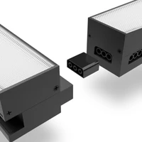 Kép 6/7 - Videx 50 W-os 120 cm-es 5000 K fekete színű lámpa a BNL02 sorozathoz