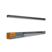 Kép 1/7 - Videx 50 W-os 120 cm-es 5000 K fekete színű lámpa a BNL02 sorozathoz