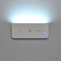Kép 8/9 - Videx felfelé és lefelé világító beépített LED-es újratölthető lámpa mágneses hátlappal 3000-6500K