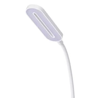 Kép 2/6 - Videx Helsinki 3000-5500K fehér csíptetős asztali lámpa USB csatlakozóval