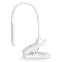 Kép 4/6 - Videx Helsinki 3000-5500K fehér csíptetős asztali lámpa USB csatlakozóval