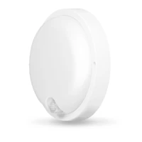 Kép 2/5 - Videx Kira 11 W-os ø170 mm kerek natúr fehér fehér mennyezeti lámpa IP65-ös védettségű beépített mozgásérzékelővel