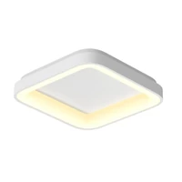 Kép 2/6 - Videx Led Edge 72 W-os ø450mm fehér négyzet alakú LED távirányítós mennyezeti lámpa
