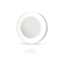 Kép 1/6 - Videx Lena 15 W-os ø190 mm kerek natúr fehér fehér mennyezeti lámpa IP65-ös védettségű