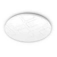Kép 1/6 - Videx Mila 48 W-os ø480 mm kör alakú natúr fehér mennyezeti lámpa IP44-es védettségű