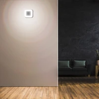 Kép 3/6 - Videx Vika 15 W-os 190x190 mm négyzet alakú natúr fehér fehér mennyezeti lámpa IP65-ös védettségű