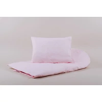 Kép 2/3 - 2 részes Baby ágyneműhuzat 70x90/30x40 cm Light Rose 1