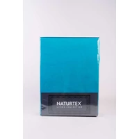 Kép 2/3 - 3 részes Larimar pamut-szatén ágyneműhuzat 140x200x70x90x40x50 cm türkiz zöld 1