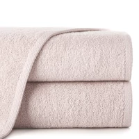 Kép 1/4 - egyszinu-klasszikus-torolkozo-400-g-m2-puder-rozsaszin-70-x-140-cm