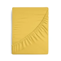 Kép 5/5 - nova3-pamut-szaten-gumis-lepedo-mustarsarga-100-x-200-cm-25-cm-hs371878-osszehajtva