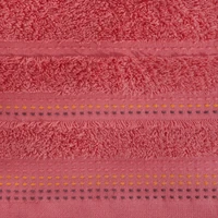 Kép 3/4 - pola-csikos-torolkozo-korall-50x90-cm-kozeli-anyag