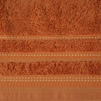 Kép 6/6 - pola-csikos-torolkozo-narancssarga-70-x-140-cm-kozeli-anyag