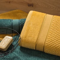 Kép 6/6 - jessi-velur-torolkozo-mustarsarga-50-x-90-cm-hangulatkep-1