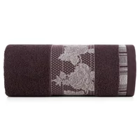 Kép 1/7 - isabel-jacquard-torolkozo-sotet-lila-70-x-140-cm