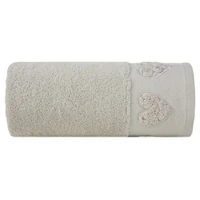 Kép 2/3 - kamila-diszes-torolkozo-ezust-50-x-90-cm-osszehajtva