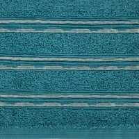 Kép 2/3 - jonas-lurex-torolkozo-turkiz-50-x-90-cm-kozeli-anyag