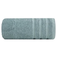 Kép 2/6 - vito-pamut-torolkozo-jacquard-csikokkal-menta-70-x-140-cm-osszehajtva