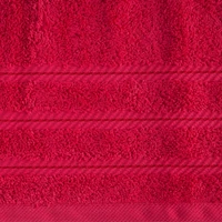 Kép 3/6 - vito-pamut-torolkozo-jacquard-csikokkal-magenta-70-x-140-cm-kozeli-anyag