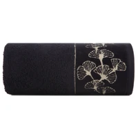 Kép 4/5 - victoria10-jacquard-torolkozo-fekete-70-x-140-cm-osszehajtva