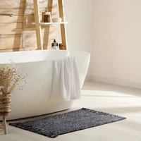 Kép 2/4 - lana-shaggy-furdoszobaszonyeg-fekete-50-x-70-cm-hangulatkep