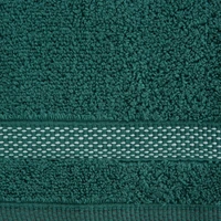 Kép 2/6 - riki-csikos-pamut-torolkozo-sotetzold-70-x-140-cm-kozeli-anyag