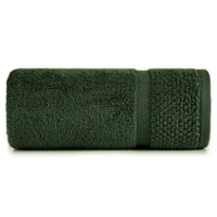 Kép 2/6 - vilia-puha-pamut-torolkozo-sotetzold-50-x-90-cm-hatter-nelkul