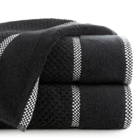 Kép 1/4 - caleb-velur-torolkozo-fekete-50-x-90-cm