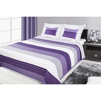 Kép 2/2 - linosay-mintas-agytakaro-ibolyalila-220-x-240-cm-40-x-40-cm-2db-hs16267 1