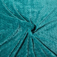 Kép 5/8 - Cindy plüss takaró Sötét türkiz 220x200 cm 4