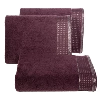 Kép 1/4 - luna-lurex-torolkozo-burgundi-voros-30-x-50-cm-6db-hs338649